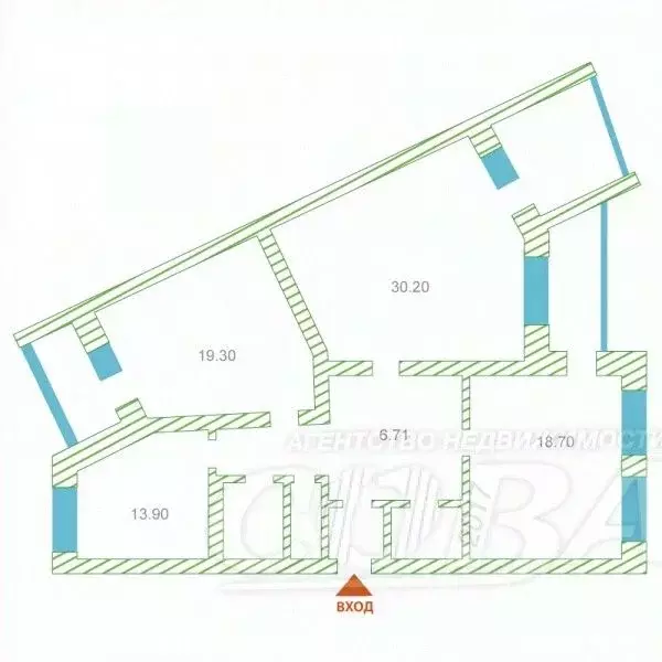 3-к кв. Тюменская область, Тюмень Олимпийская ул., 6А (105.5 м) - Фото 1