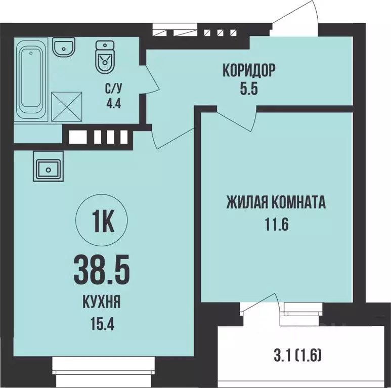 1-к кв. Новосибирская область, Новосибирск Династия жилой комплекс ... - Фото 0