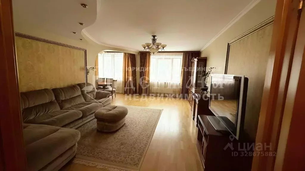 3-к кв. Кемеровская область, Кемерово бул. Строителей, 28/1 (128.6 м) - Фото 1