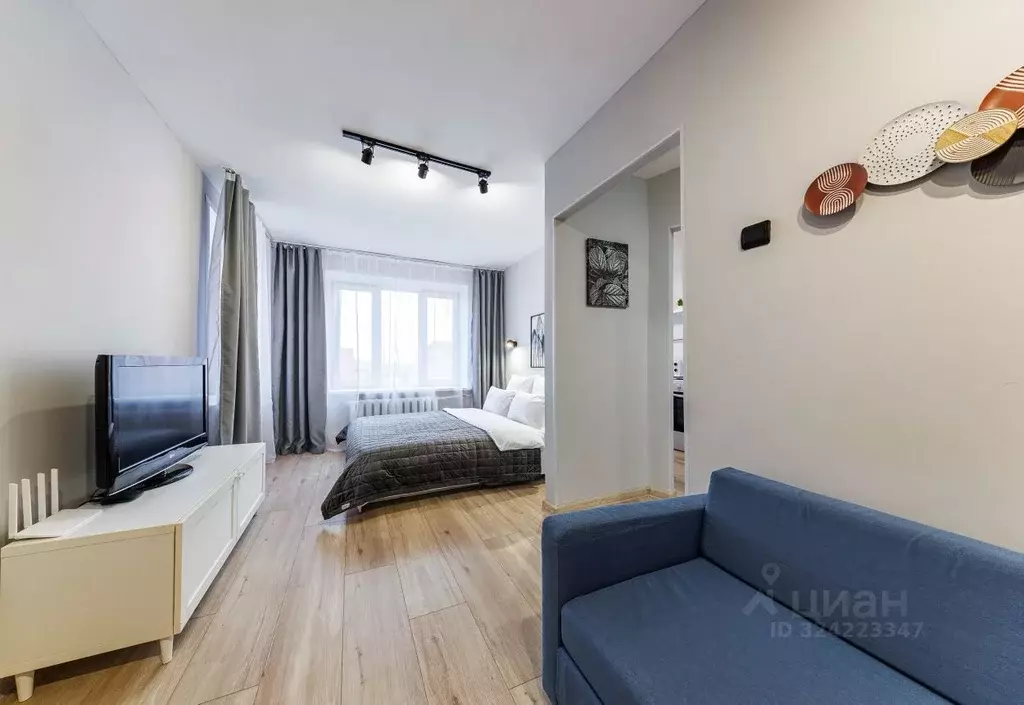 1-к кв. Тульская область, Тула Красноармейский просп., 4 (30.0 м) - Фото 2