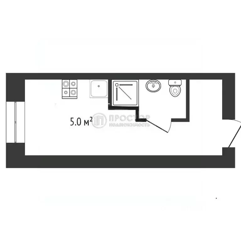 Студия Москва Старокаширское ш., 2К6 (13.0 м) - Фото 2