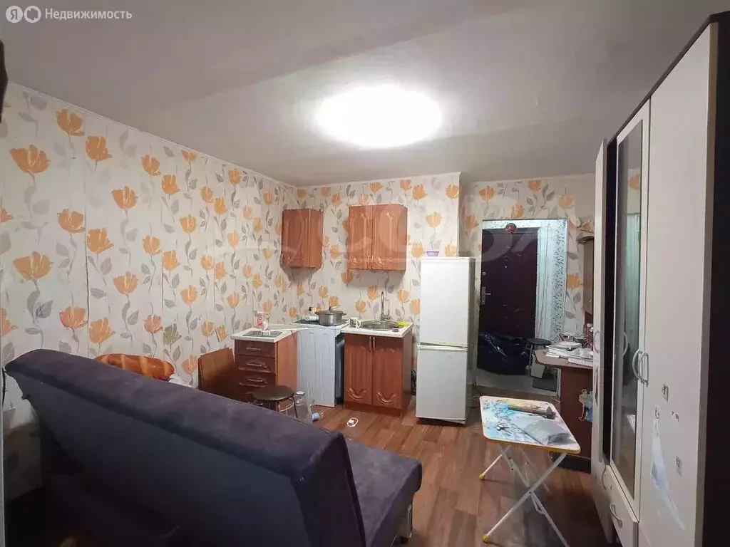 Квартира-студия: Тюмень, Харьковская улица, 69А (17 м) - Фото 2