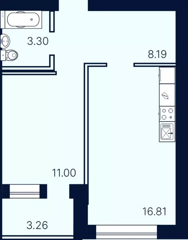 1-к кв. Саратовская область, Саратов Солнечный-2 жилрайон, Сияй-город ... - Фото 1