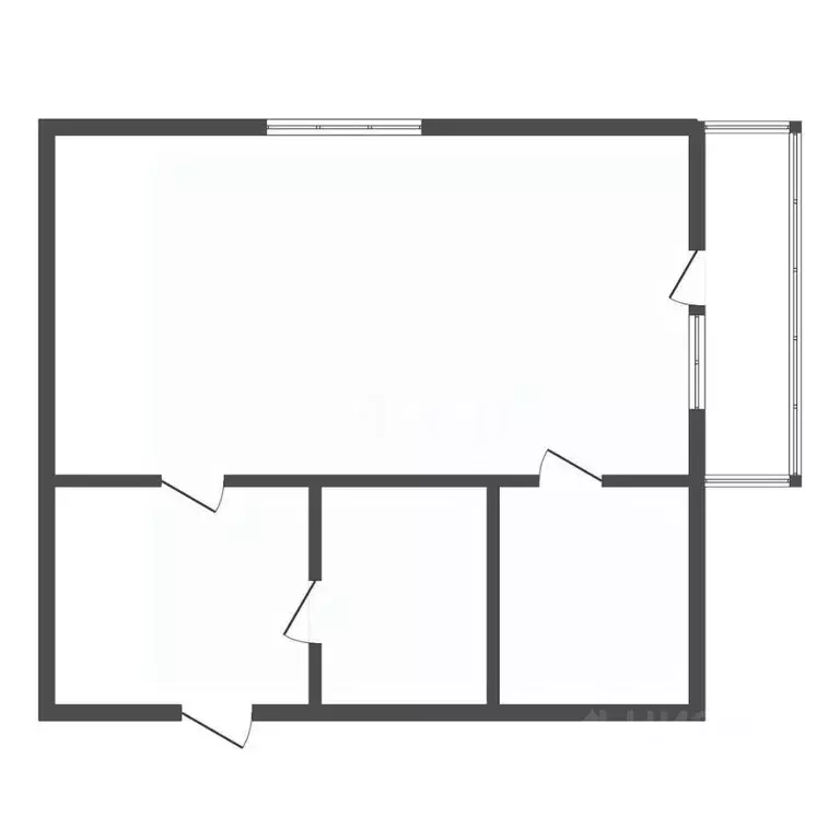 1-к кв. Свердловская область, Нижний Тагил ул. Никитина, 7 (29.2 м) - Фото 2