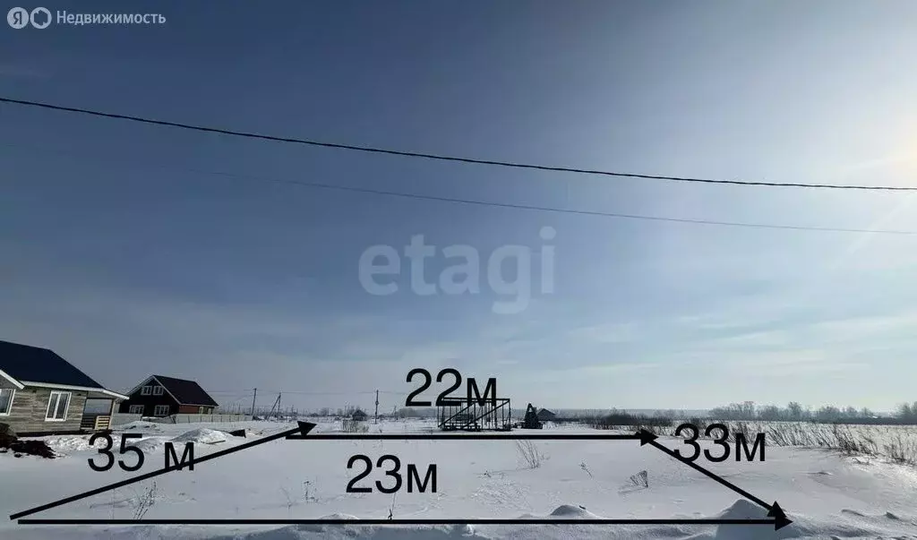 Участок в село Старое Барятино, Каштановая улица (8 м) - Фото 1