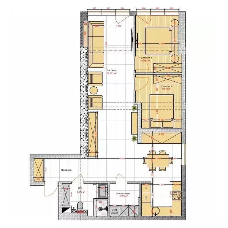 1-к кв. Крым, Ялта муниципальный округ, Восход пгт ул. Наташинская, 2Ж ... - Фото 2