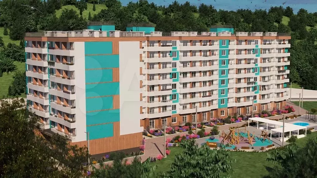 Апартаменты-студия, 24,8 м, 1/8 эт. - Фото 0