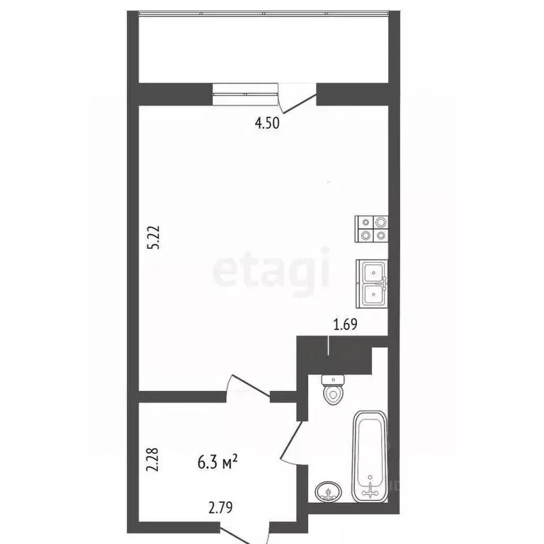 Студия Ямало-Ненецкий АО, Новый Уренгой ул. Имени В.Я. Петуха, 3/1 ... - Фото 2