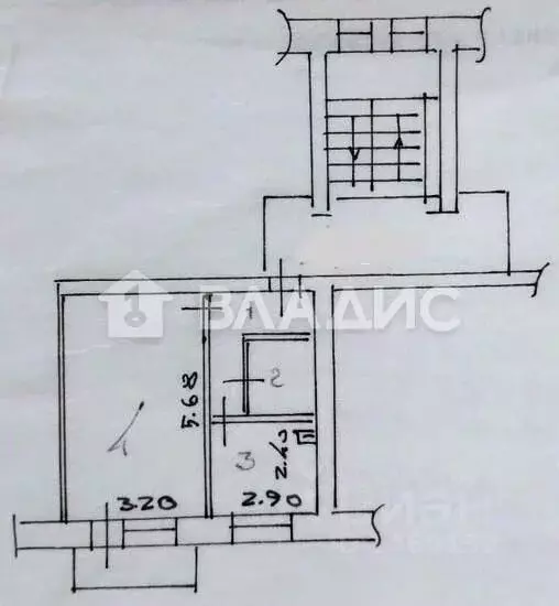 1-к кв. Бурятия, Улан-Удэ Восточный мкр, ул. Камова, 15 (34.8 м) - Фото 1