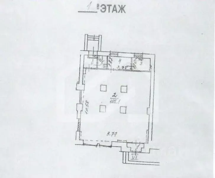Помещение свободного назначения в Москва 5-я Парковая ул., 33 (123 м) - Фото 2