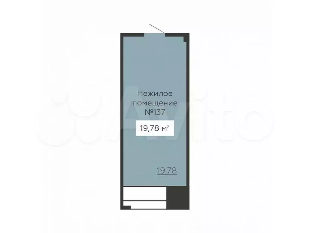 Продам помещение свободного назначения, 19.78 м - Фото 0