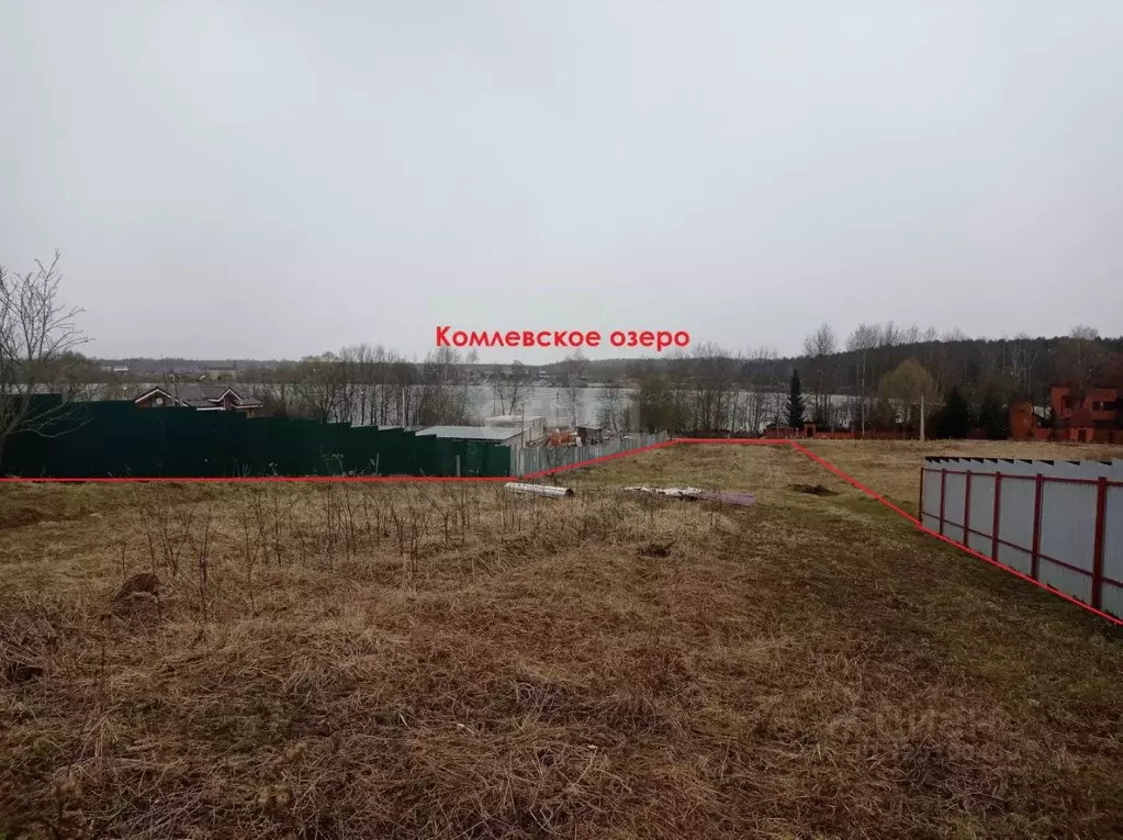 Участок в Калужская область, Боровский муниципальный округ, д. Комлево ... - Фото 2