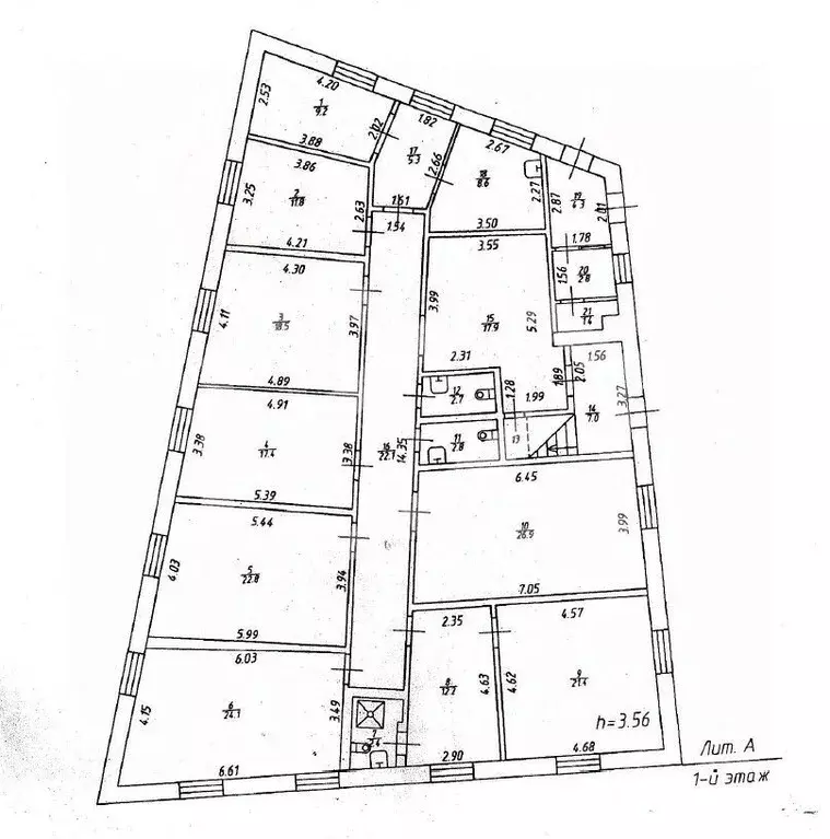 Помещение свободного назначения в Москва Маленковская ул., 32С6 (422 ... - Фото 2
