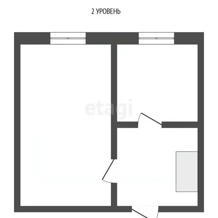 2-к кв. Ростовская область, Ростов-на-Дону Башкирская ул., 4в (60.0 м) - Фото 1