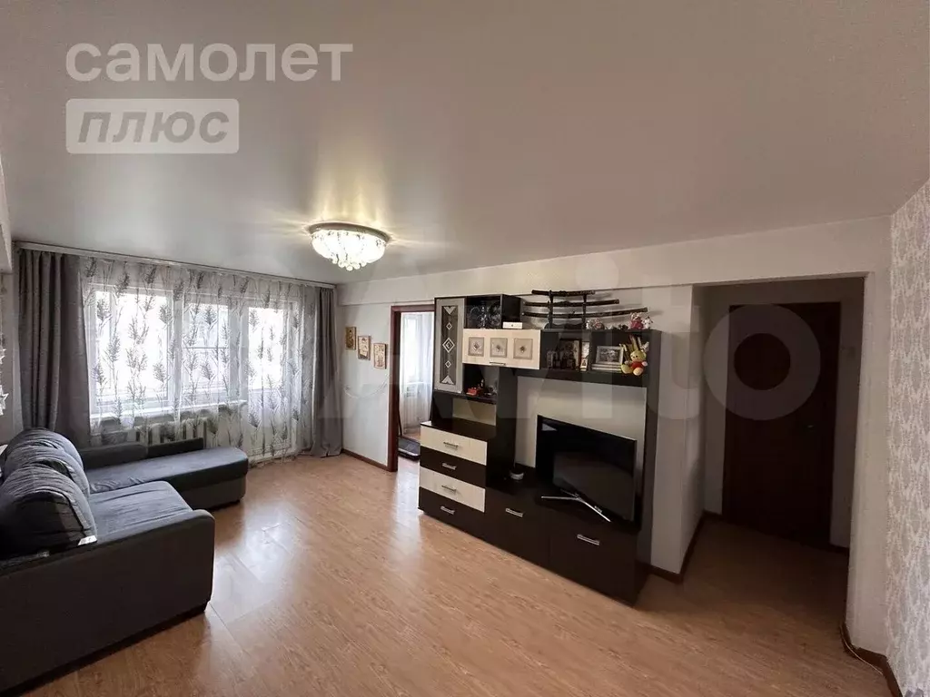 3-к. квартира, 60м, 5/5эт. - Фото 0