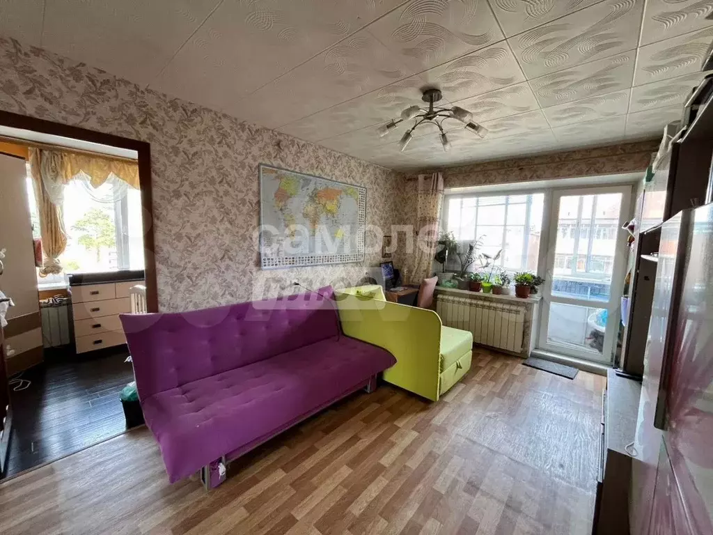 2-к. квартира, 46 м, 5/5 эт. - Фото 1