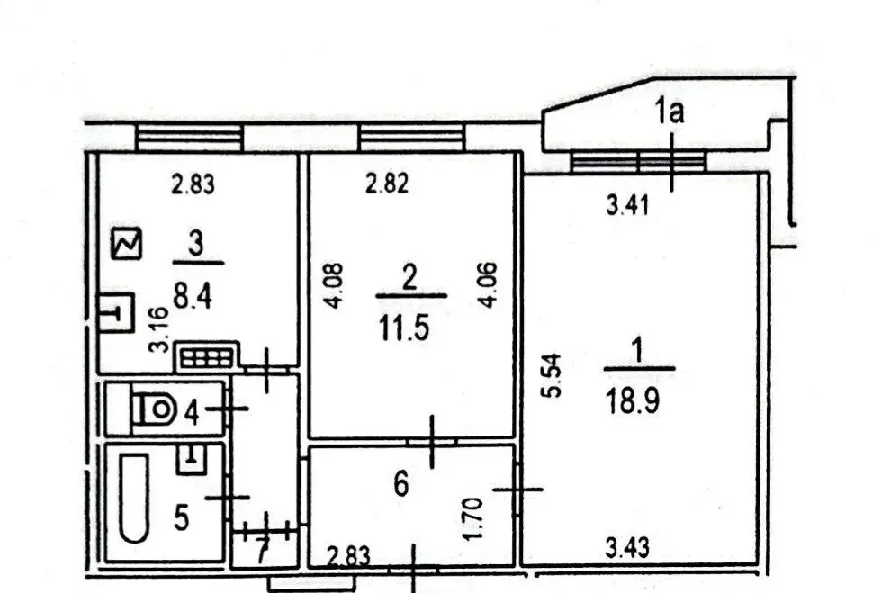 2-комнатная квартира: Москва, Дубравная улица, 35 (50.4 м) - Фото 1