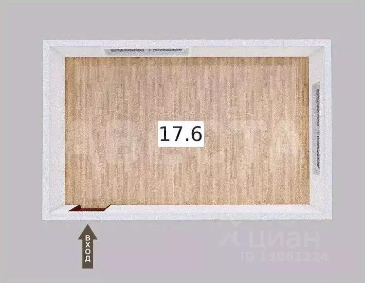 Комната Омская область, Омск ул. 5-я Кордная, 67А (17.6 м) - Фото 2
