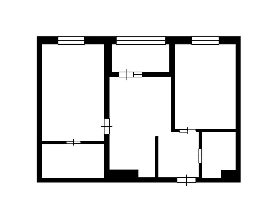 2-комнатная квартира: Балтийск, Садовая улица, 34 (70.09 м) - Фото 0