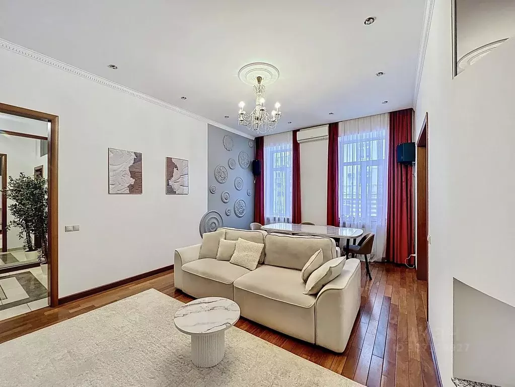 5-к кв. Москва Малая Бронная ул., 32 (122.8 м) - Фото 2