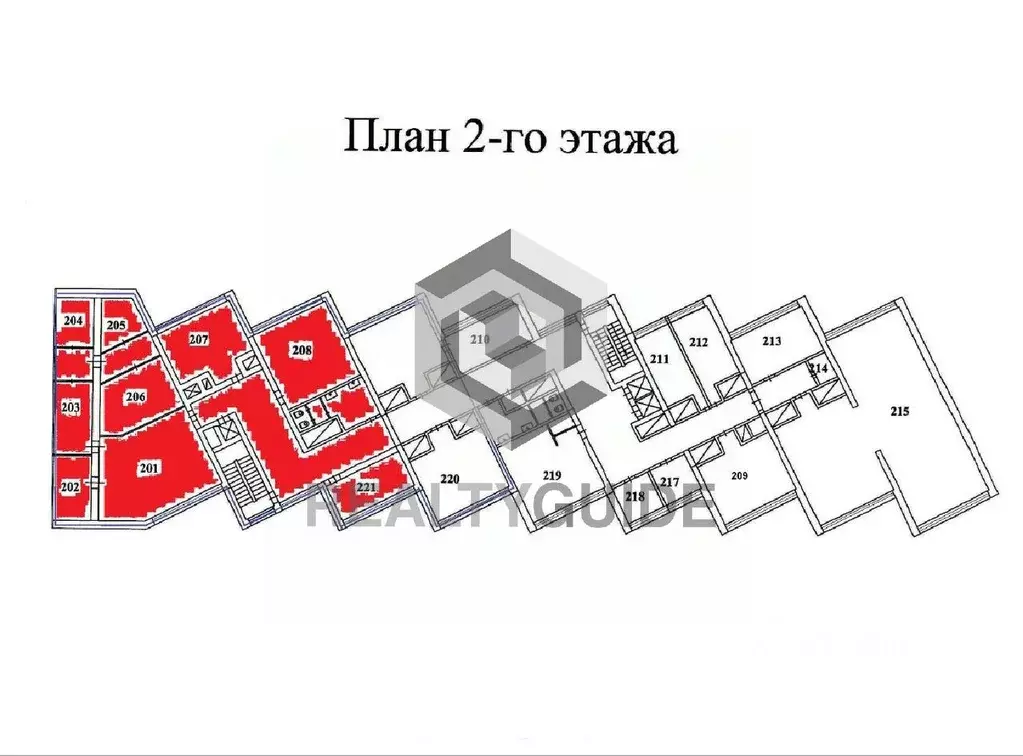 Офис в Москва 1-я Брестская ул., 35 (235 м) - Фото 1