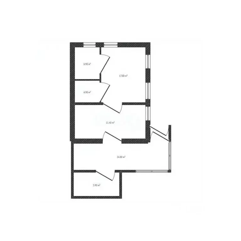 Дом в Брянская область, Трубчевский район, Телецкое с/пос, д. Телец ... - Фото 2