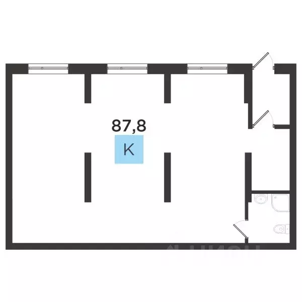 Помещение свободного назначения в Свердловская область, Екатеринбург ... - Фото 1