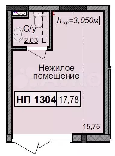 Свободного назначения, 17.78 м - Фото 0