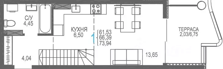 Студия Крым, Сакский район, Лесновское с/пос, с. Прибрежное Розовое ... - Фото 1