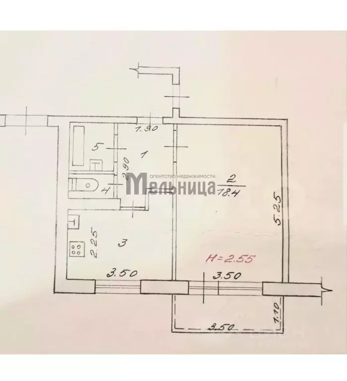1-к кв. Волгоградская область, Волгоград Университетский просп., 17 ... - Фото 2
