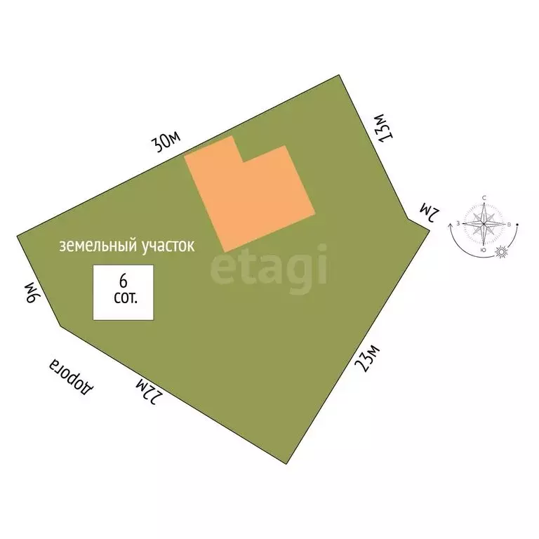 Дом в Новый Уренгой, ДК Простоквашино, 1-я Берёзовая улица (86 м) - Фото 1