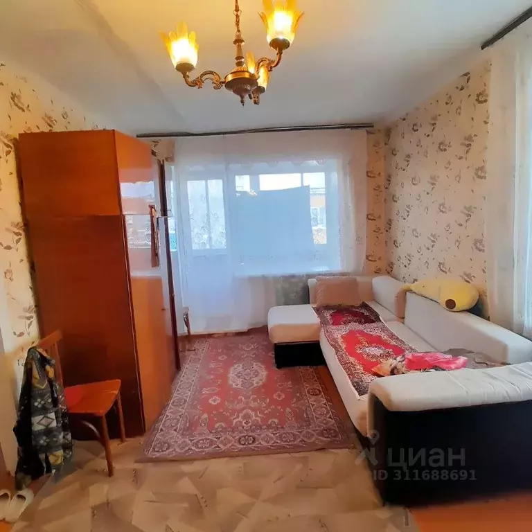 1-к кв. Кемеровская область, Прокопьевск просп. Гагарина, 29А (30.0 м) - Фото 1