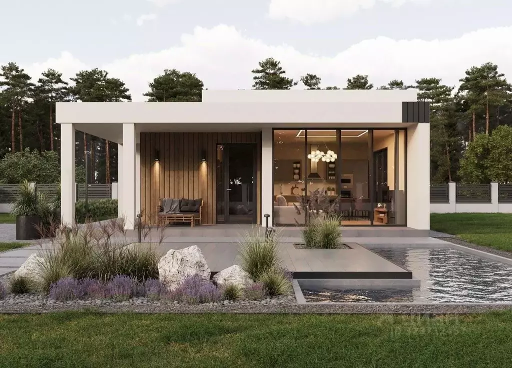 Коттедж в Ленинградская область, Выборгский район, Первомайское с/пос, ... - Фото 1