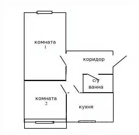2-к кв. Саратовская область, Саратов ул. Имени В.И. Лебедева-Кумача, ... - Фото 2