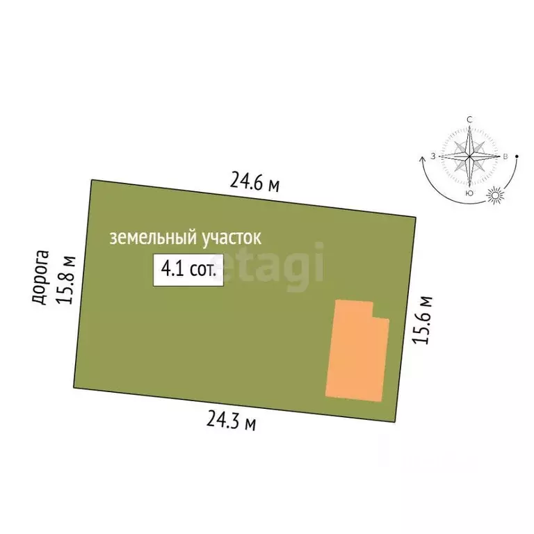 Участок в Крым, Щелкино Ленинский район, ул. Виноградная (4.0 сот.) - Фото 1