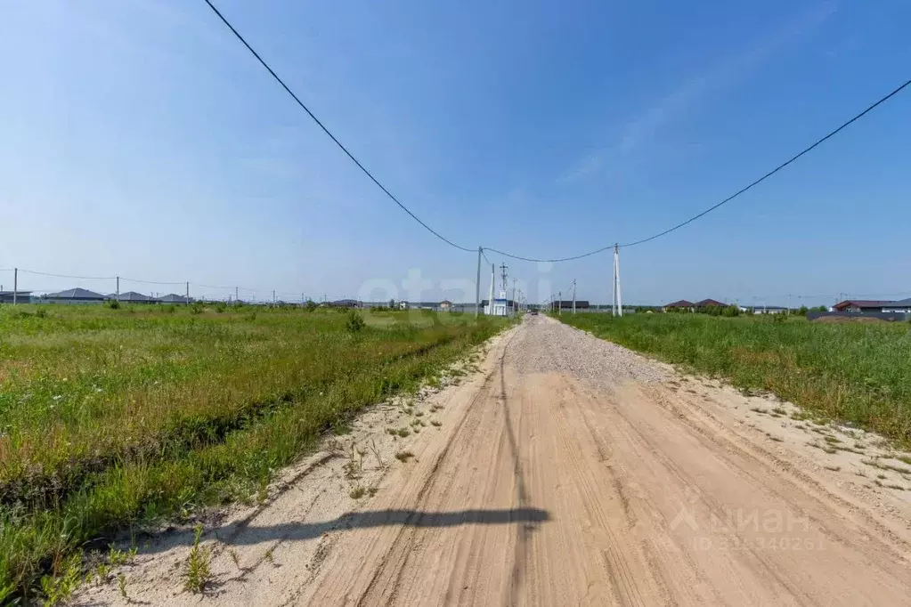 Участок в Тюменская область, Тюменский район, д. Елань, Австралия кп  ... - Фото 0