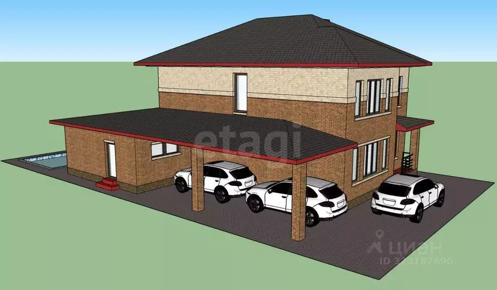 Дом в Ростовская область, Батайск ул. Таисии Юркевич (231 м) - Фото 1