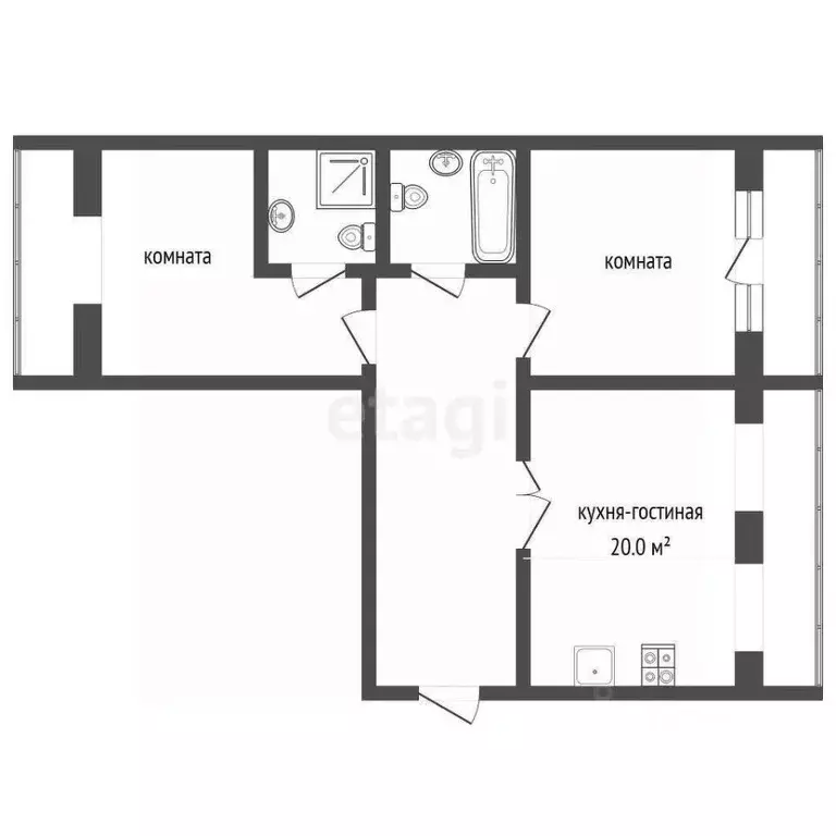 3-к кв. Ставропольский край, Ессентуки Октябрьская ул. (119.0 м) - Фото 1