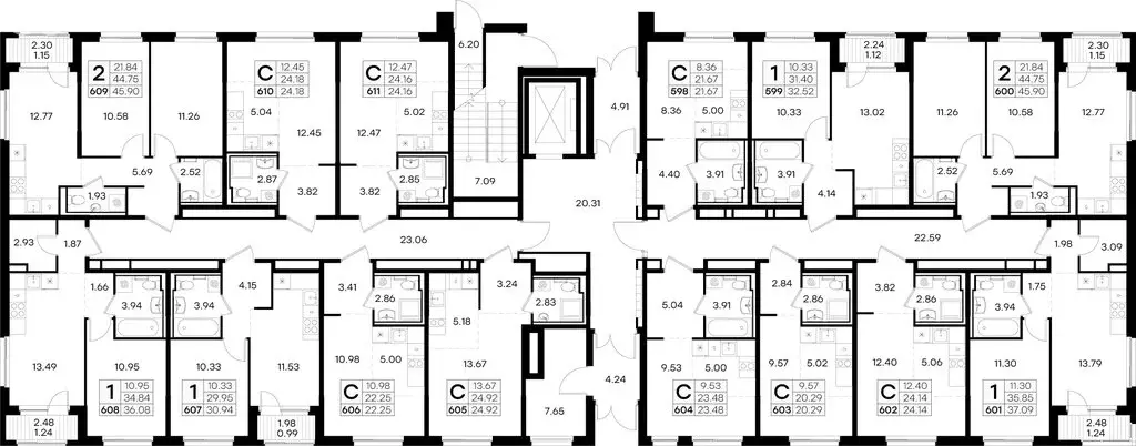 Квартира-студия: Нижний Новгород, Новинский сельсовет (24.92 м) - Фото 1