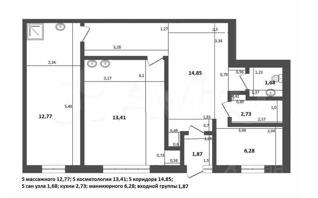 Помещение свободного назначения в Тульская область, Тула ул. ... - Фото 2