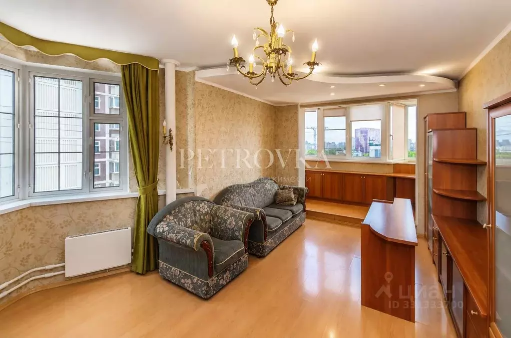 3-к кв. Москва Фестивальная ул., 22К4 (80.4 м) - Фото 1