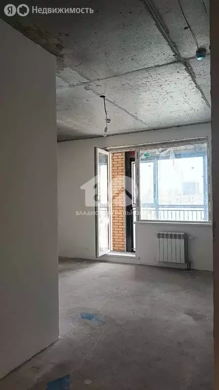 Квартира-студия: Новосибирск, улица Тюленина, 3 (33.75 м) - Фото 1