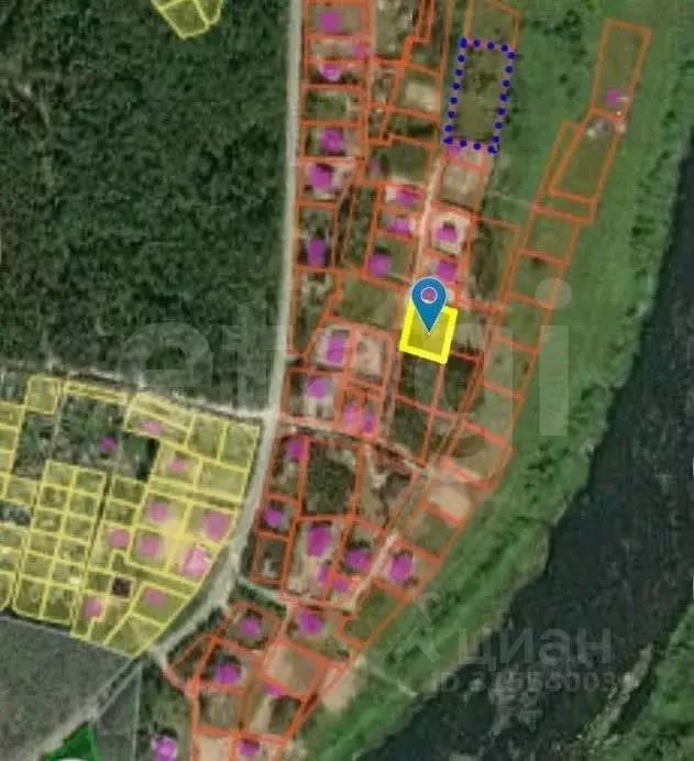 Участок в Псковская область, Псковский район, Тямшанская волость, д. ... - Фото 1