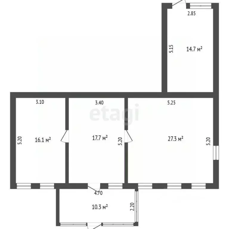 Дом в Калужская область, Юхновский район, Озеро с/пос, д. Кастрамово  ... - Фото 2