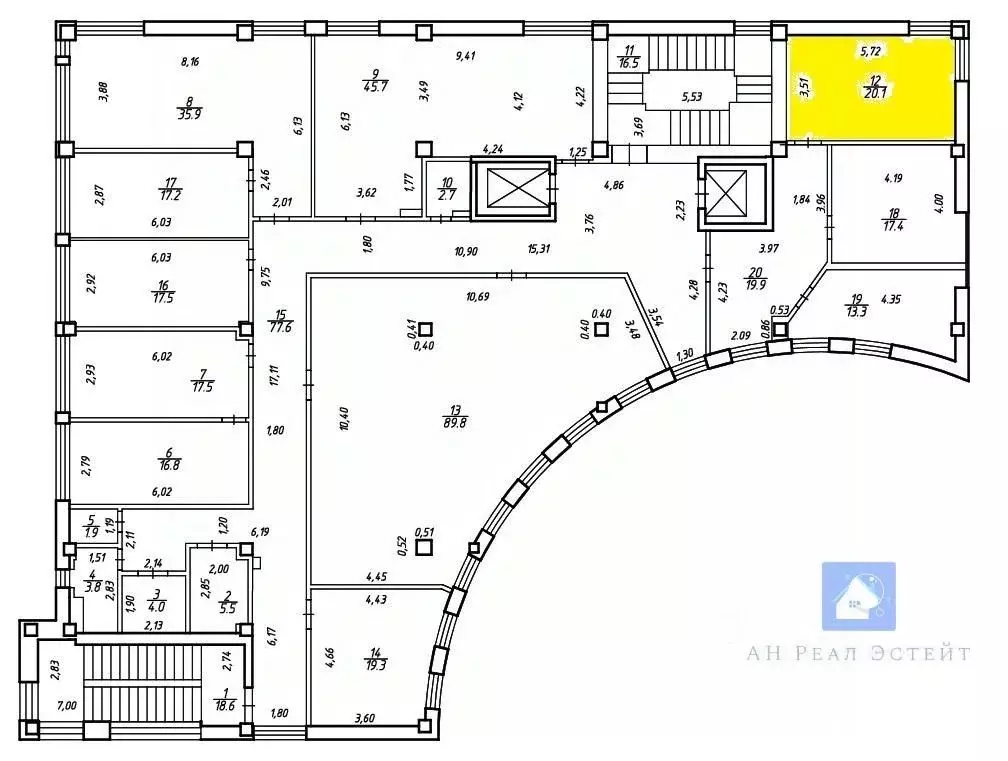 Офис в Карелия, Петрозаводск ул. Свердлова, 18 (20 м) - Фото 1