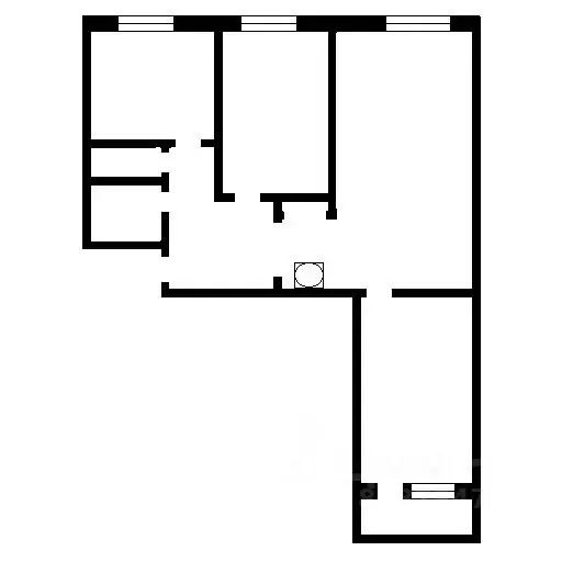 3-к кв. Тульская область, Тула Городской пер., 17 (67.1 м) - Фото 2