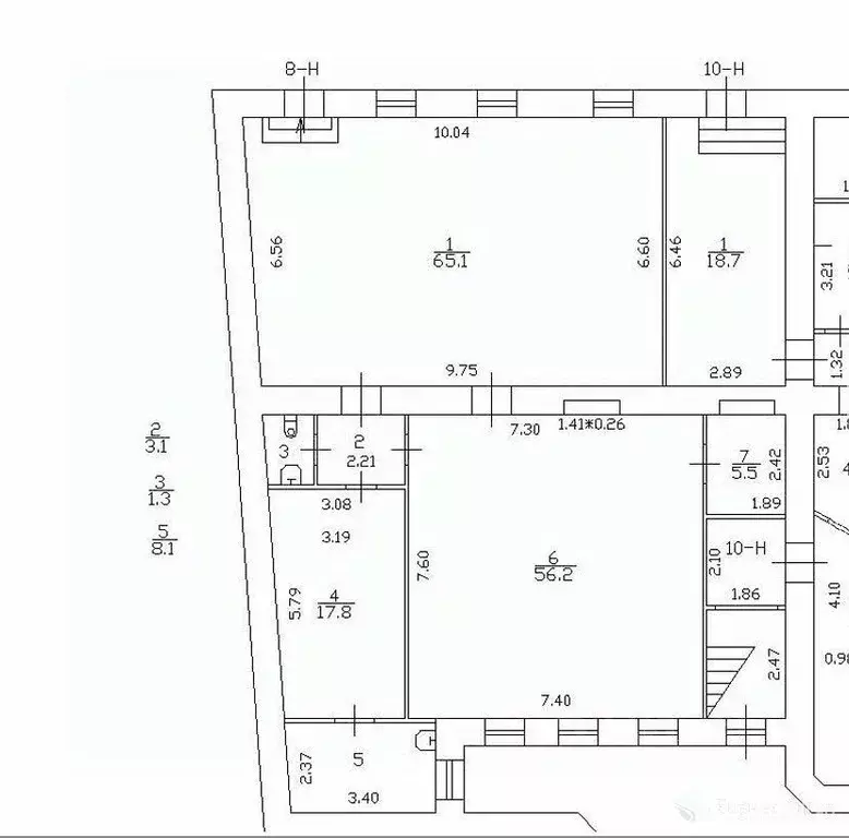 Помещение свободного назначения в Санкт-Петербург 2-я Советская ул., ... - Фото 2
