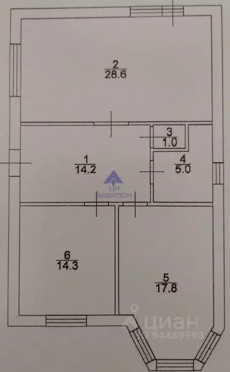 Дом в Ростовская область, Волгодонск пер. Нахичеванский (87 м) - Фото 2