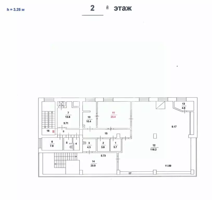 Помещение свободного назначения в Москва 9-я Северная линия, 3А (256 ... - Фото 2