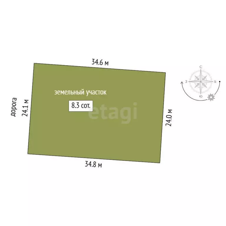 Участок в Тюменская область, Нижнетавдинский муниципальный округ, СНТ ... - Фото 1